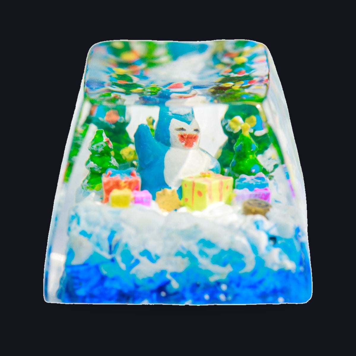 Christmas Resin Keycap — studio square