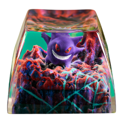 Gengar #2 resin artisan keycap
