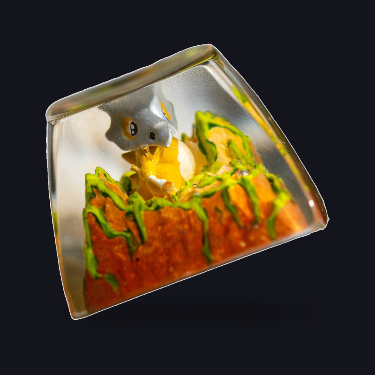 Cubone Resin Keycap — studio square