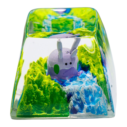 Goomy resin artisan keycap