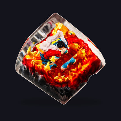 Luffy Ember Resin Keycap