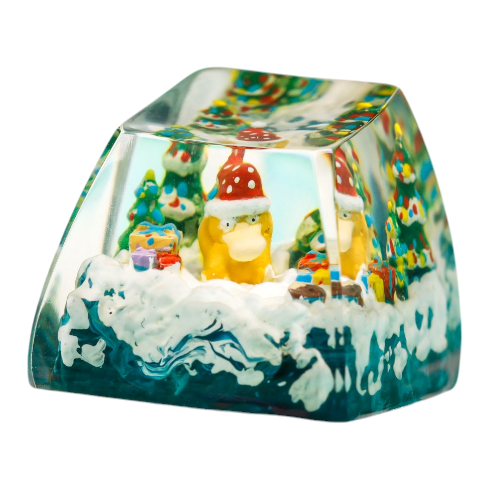 Christmas #2 resin artisan keycap