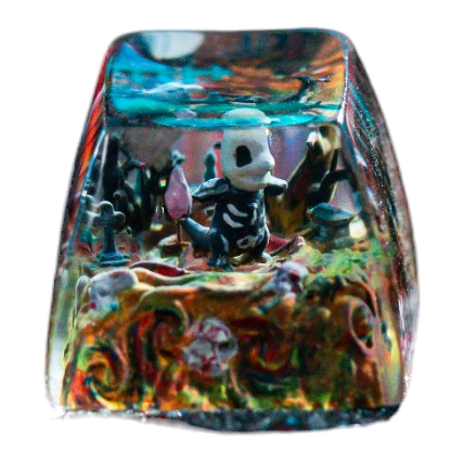 Halloween #9 resin artisan keycap