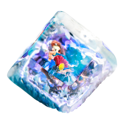 Luffy #2 resin artisan keycap
