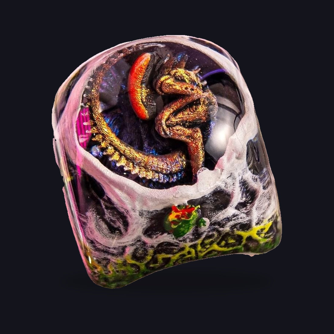 Alien Hunter Resin Keycap