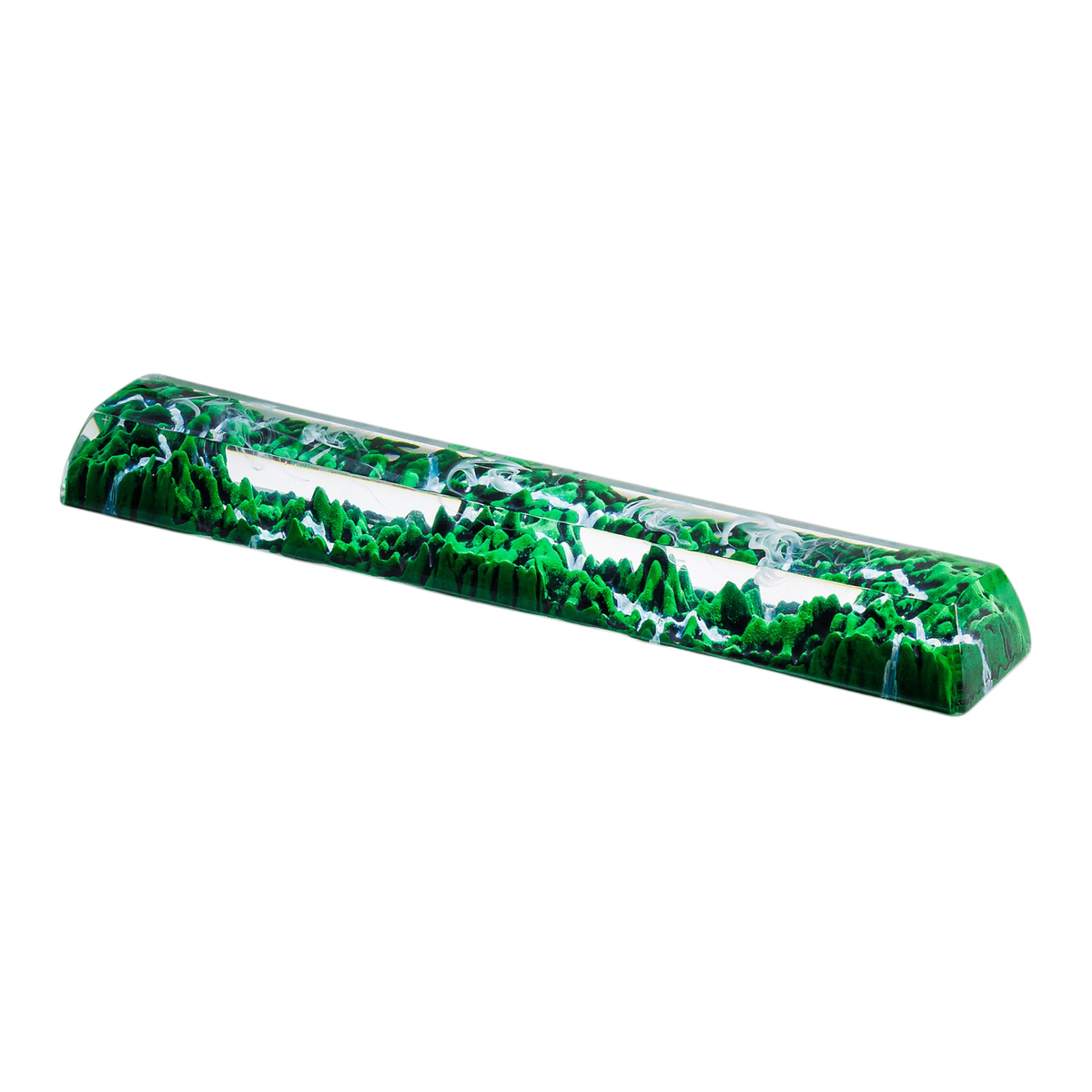 Forest #2 resin artisan keycap