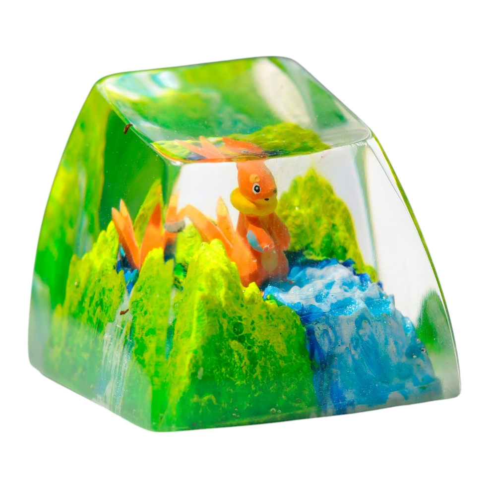 Buizel resin artisan keycap