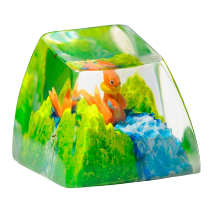 Buizel resin artisan keycap