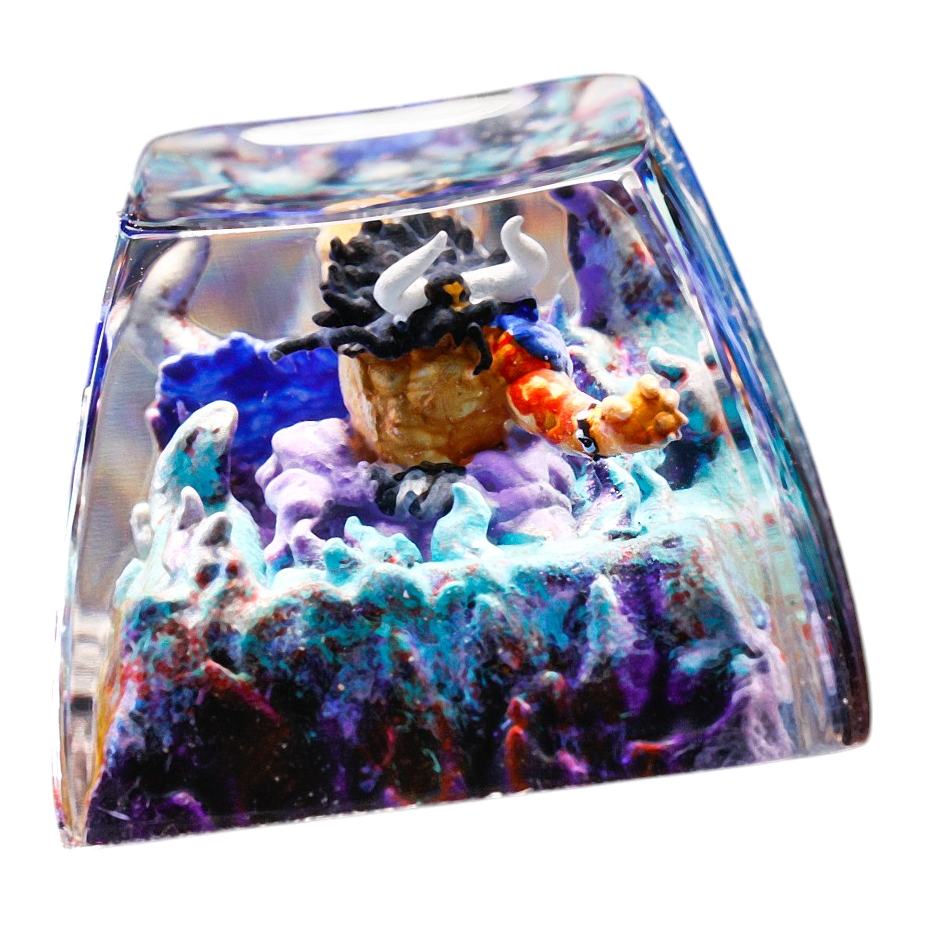 Kaido #2 resin artisan keycap