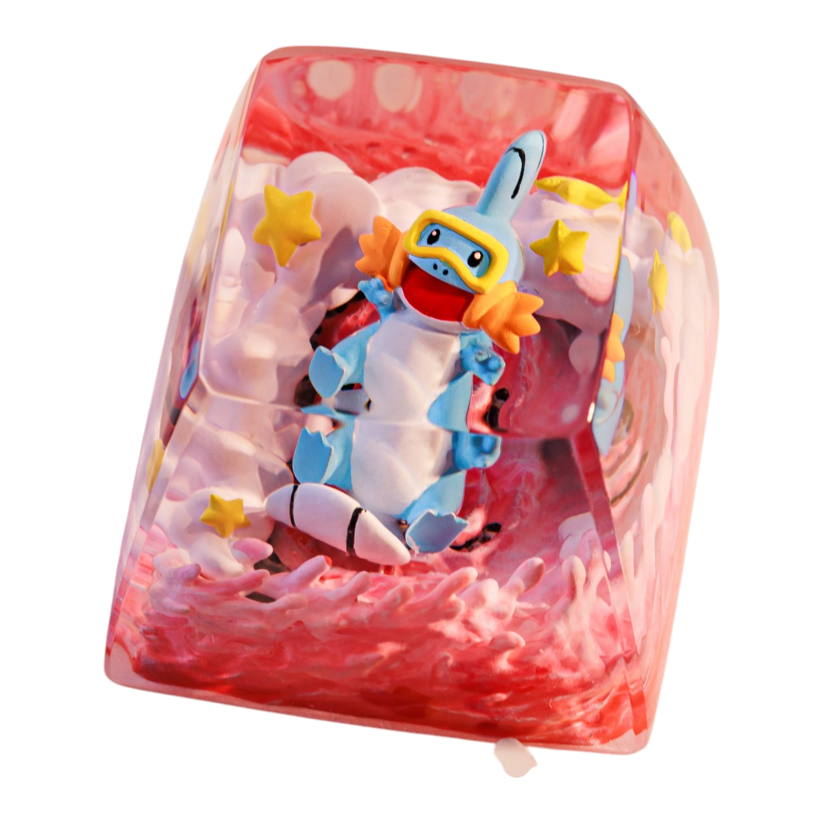 Mudkip resin artisan keycap