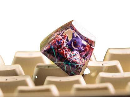 Gengar #2 resin artisan keycap