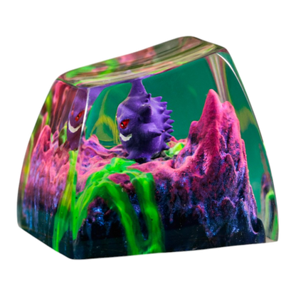 Gengar #3 resin artisan keycap