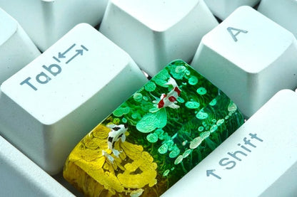 Koi Fish #2 resin artisan keycap