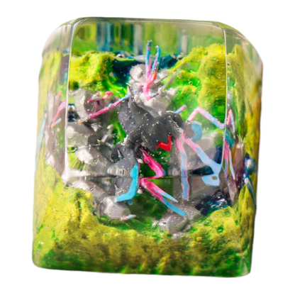 Garchomp resin artisan keycap