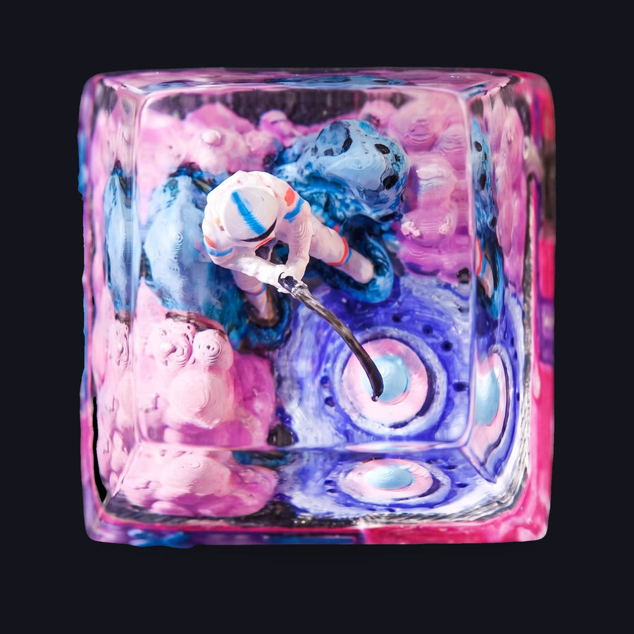 Astronaut Pink #2 Resin Keycap