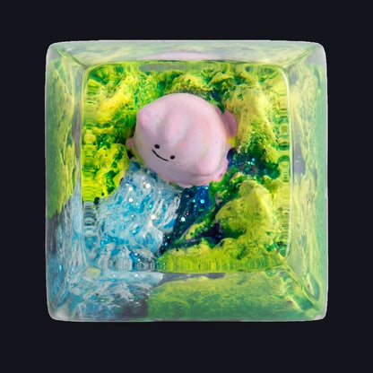 Ditto Resin Keycap — top view