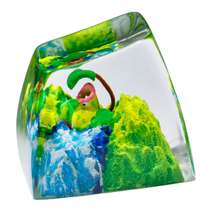 Victreebel resin artisan keycap