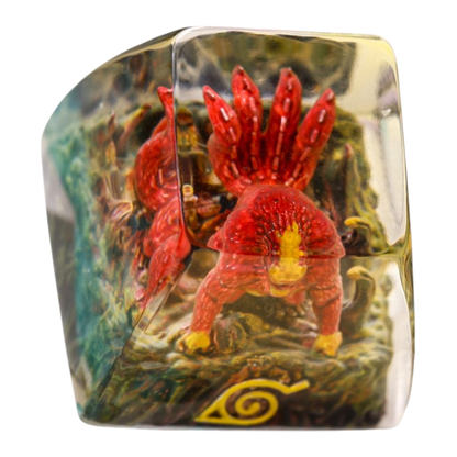 Four-Tails resin artisan keycap
