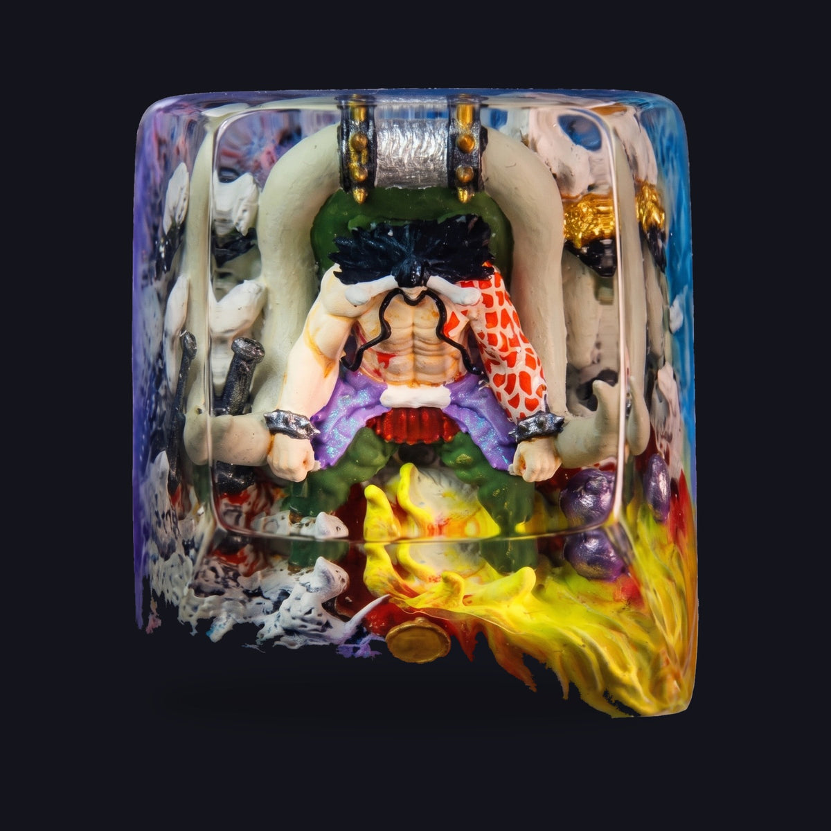 Kaido Resin Keycap — top view