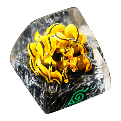 Nine-Tails resin artisan keycap
