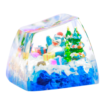 Christmas resin artisan keycap