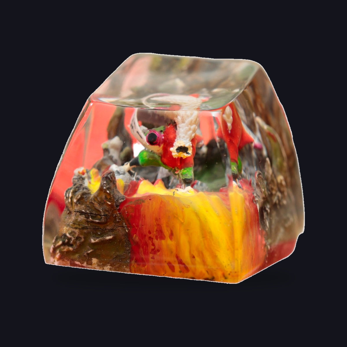 Jiraiya Resin Keycap — studio square