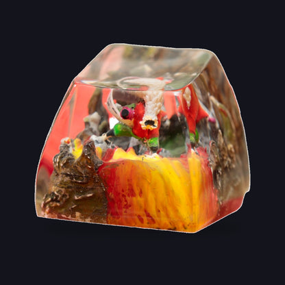 Jiraiya Resin Keycap — studio square