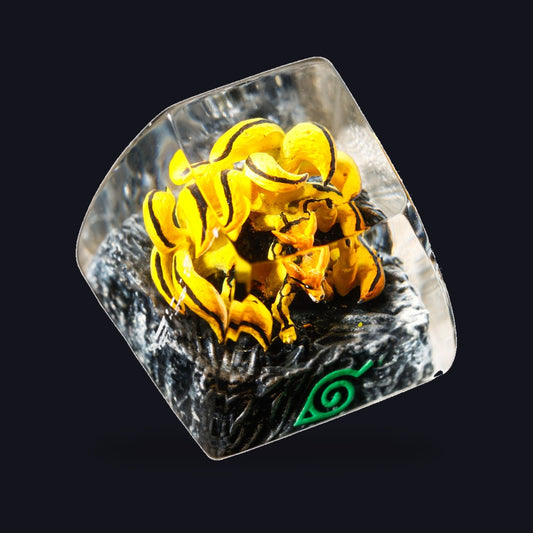 Nine-Tails Resin Keycap — studio square