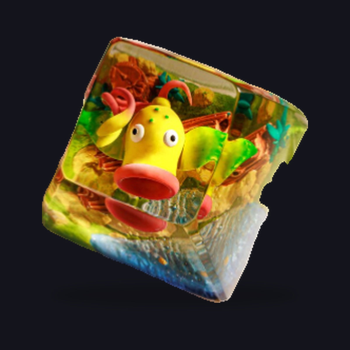 Weepinbell Resin Keycap — studio square