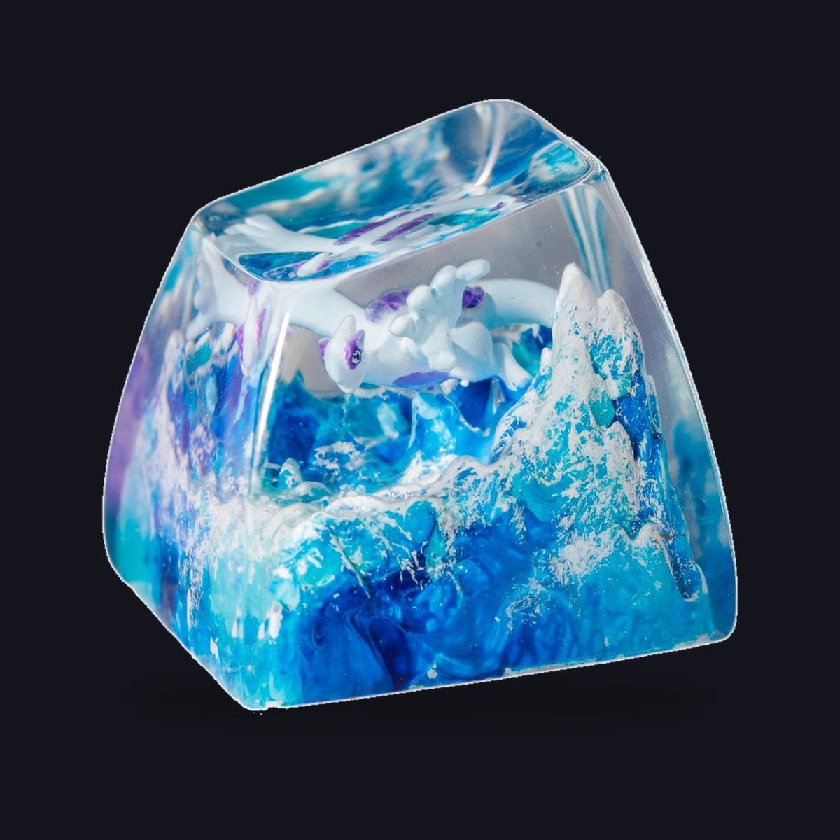 Lugia Resin Keycap — studio square
