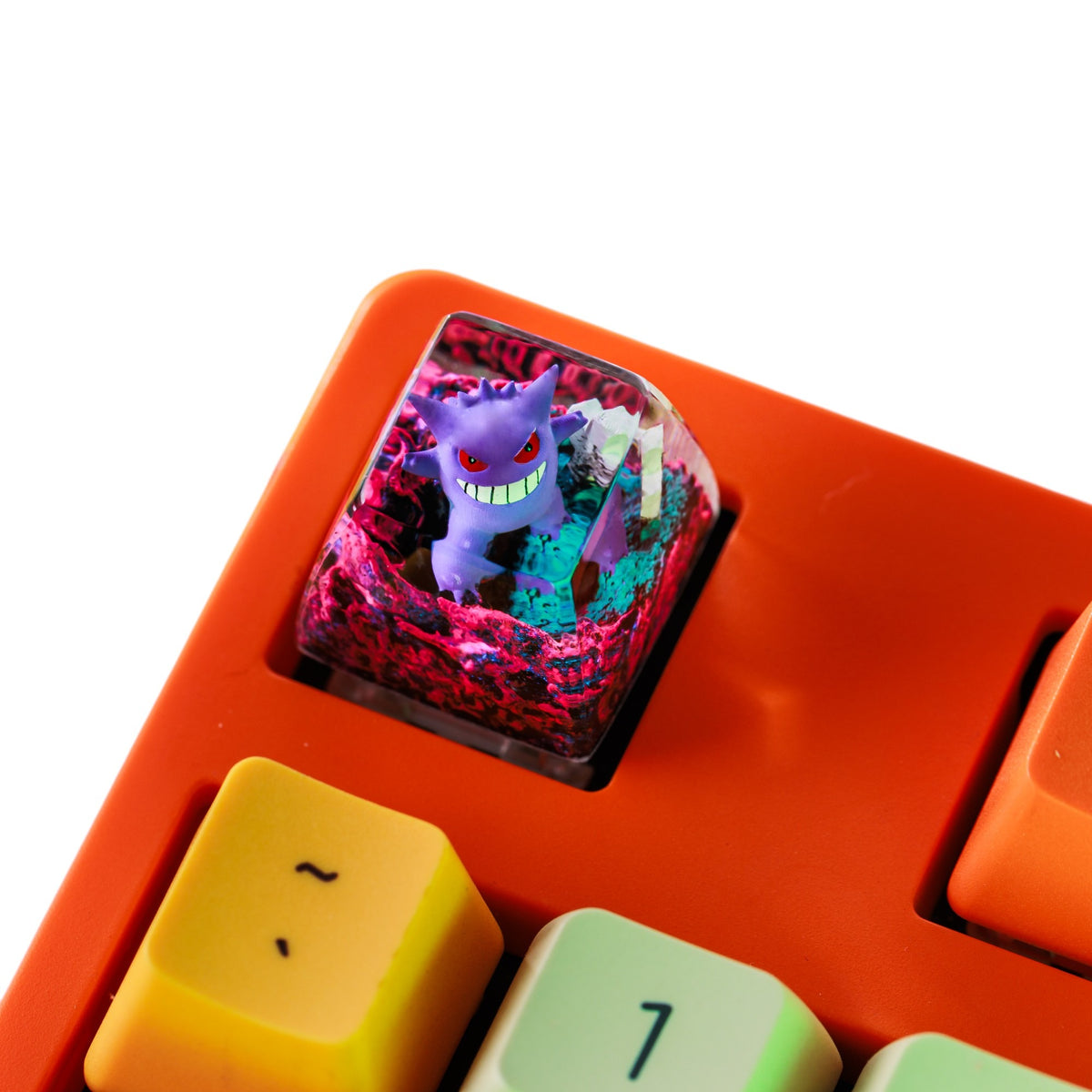 Gengar #4 resin artisan keycap