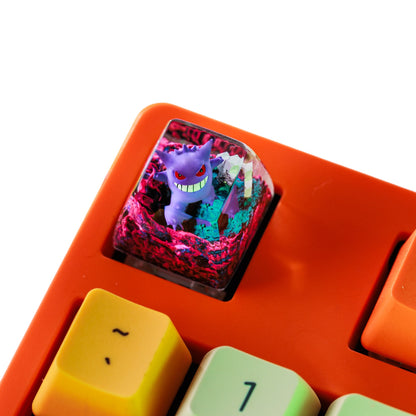 Gengar #4 resin artisan keycap