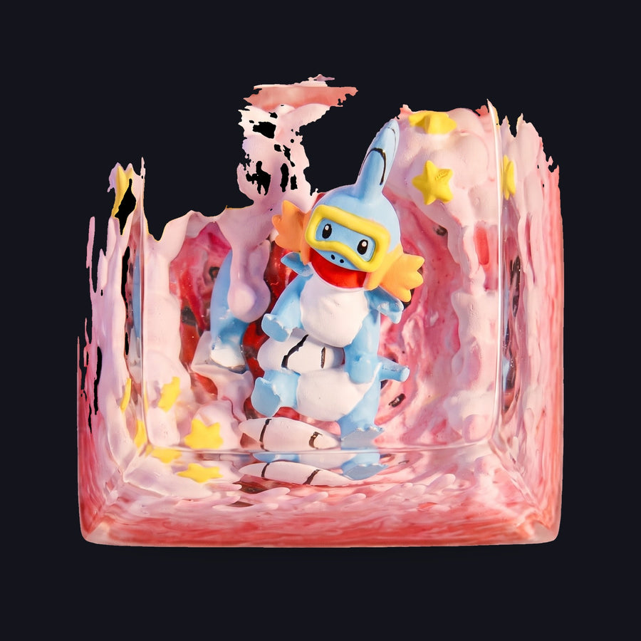 Mudkip Resin Keycap
