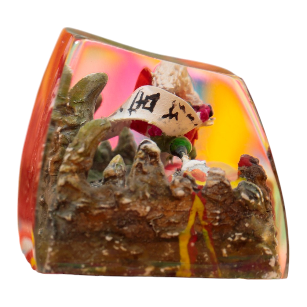 Jiraiya resin artisan keycap