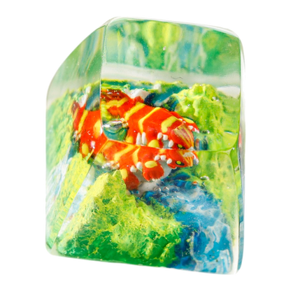 Groudon resin artisan keycap