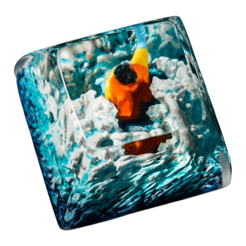 Jinbe resin artisan keycap