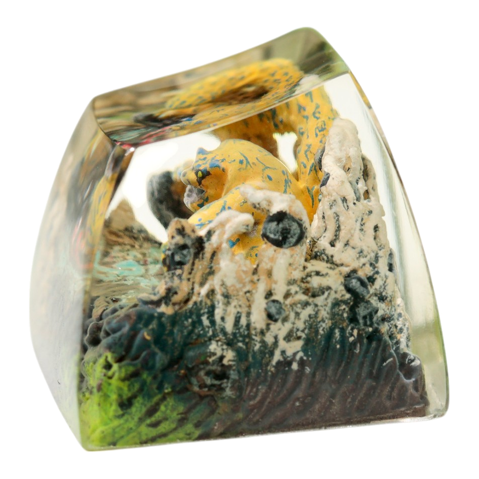 One-Tail resin artisan keycap