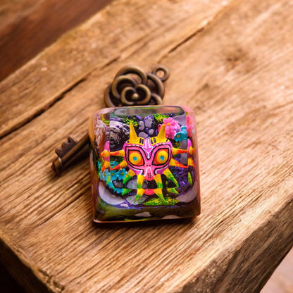 Fantasy Mask resin artisan keycap