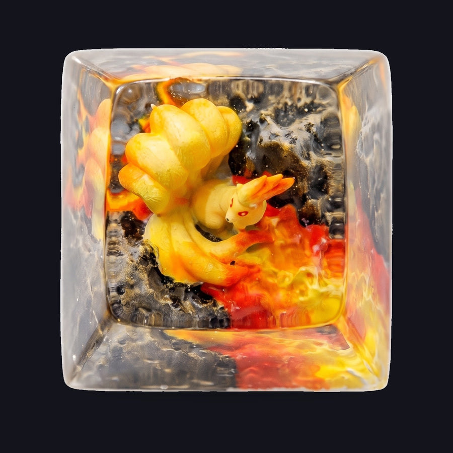 Ninetales Resin Keycap