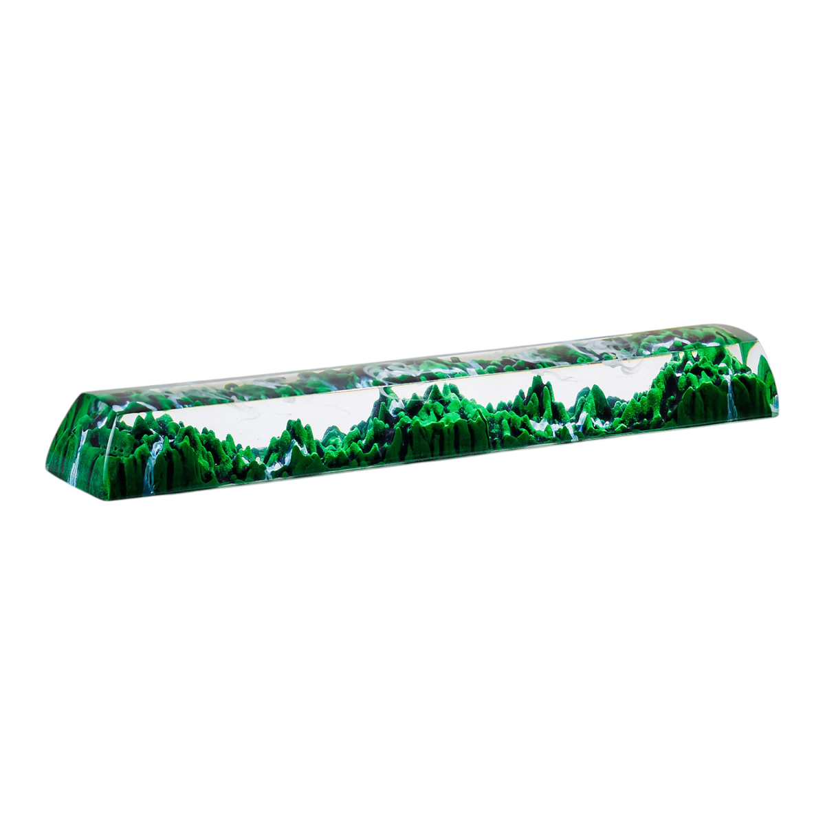 Forest #2 resin artisan keycap
