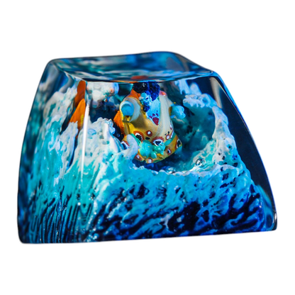 Jinbe resin artisan keycap