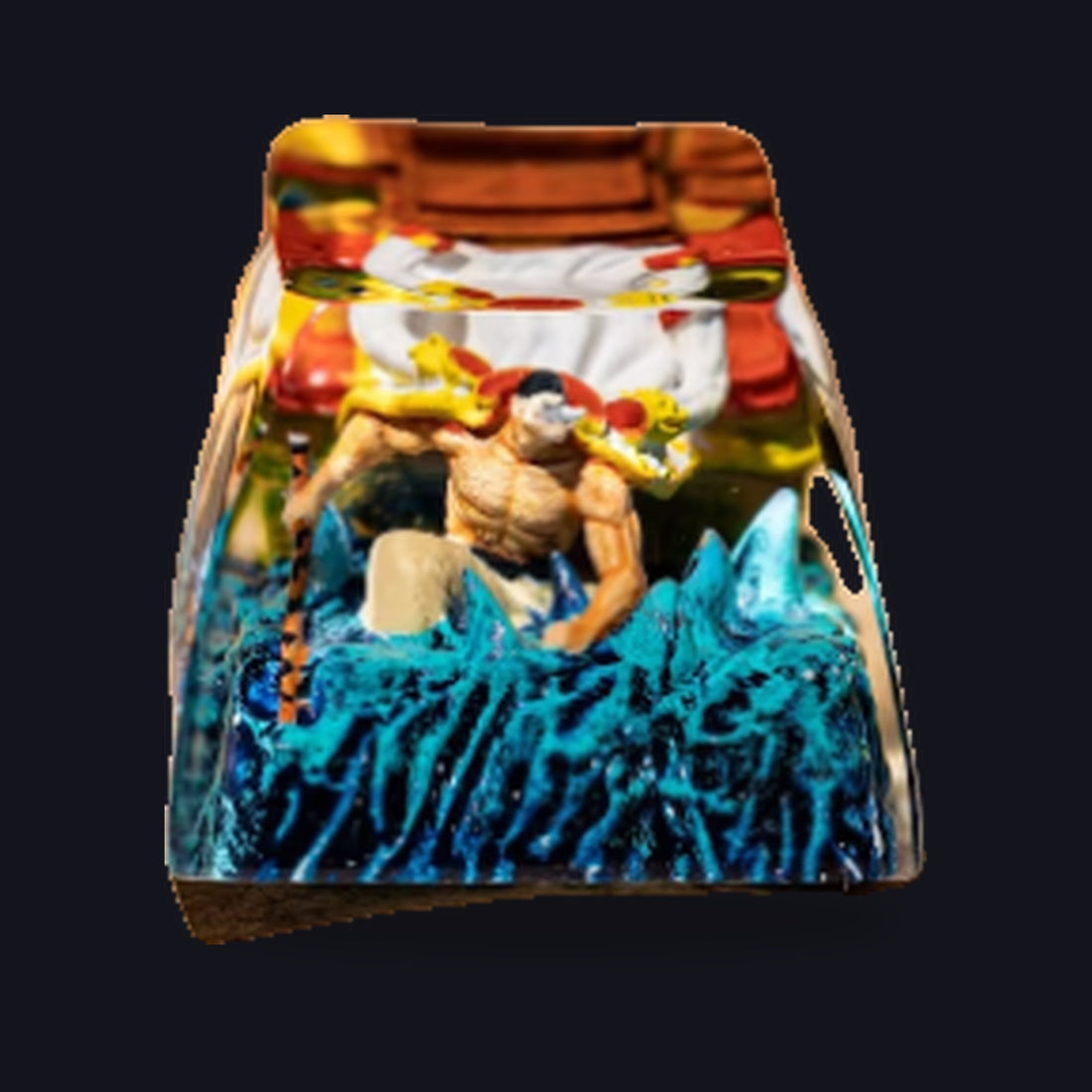 Whitebeard Resin Keycap