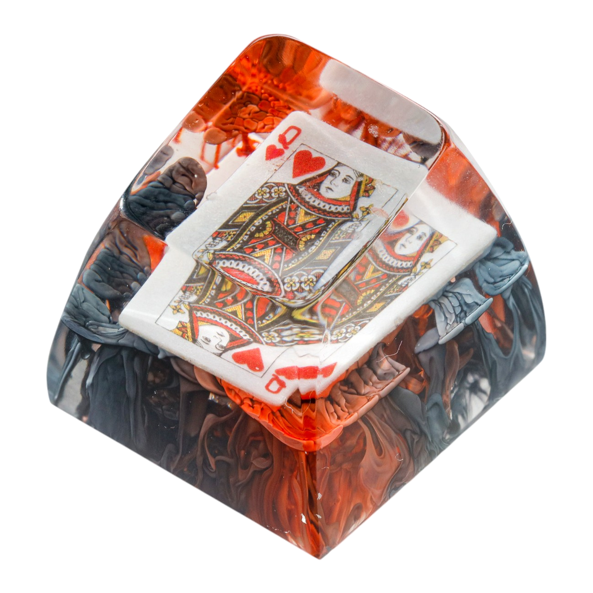 Playing Cards resin artisan keycap