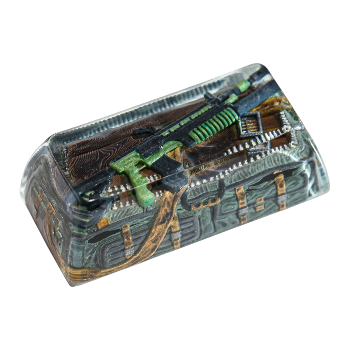 Revolver resin artisan keycap
