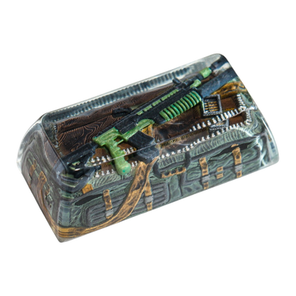 Revolver resin artisan keycap