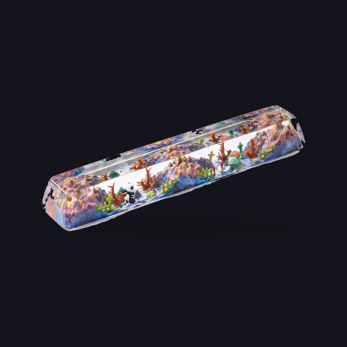 Halloween #5 Resin Spacebar — studio square