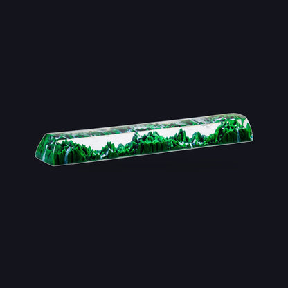 Forest #2 Resin Spacebar — studio square
