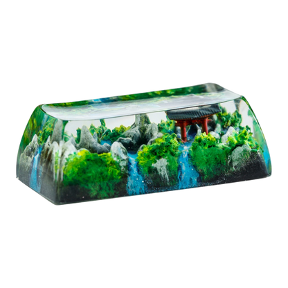 Spring Torii #2 resin artisan keycap