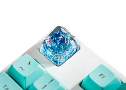 Kyogre resin artisan keycap