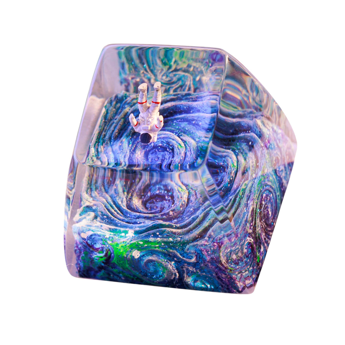 Astronaut #2 resin artisan keycap